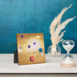 Plaque Photo Univers