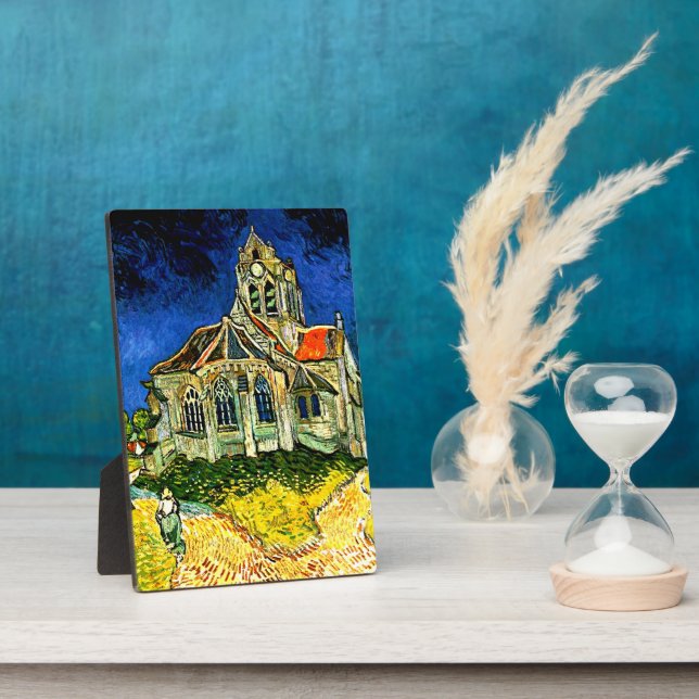 Plaque Photo Van Gogh - L'église d'Arles (Côté)