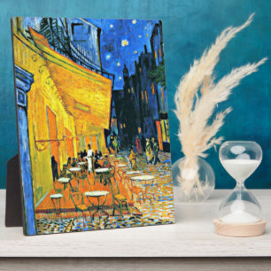 Plaque Photo Van Gogh - Terrasse Café