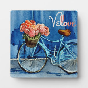 Plaque Photo Velo Love Cycling