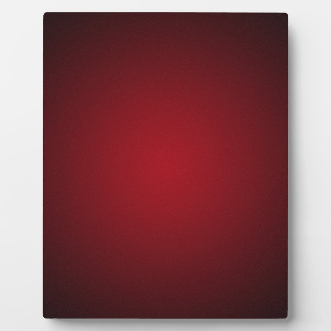 Plaque Photo Vignette Grainy rouge-noir (Devant)