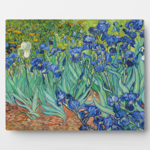 Plaque Photo Vincent Van Gogh - Irises