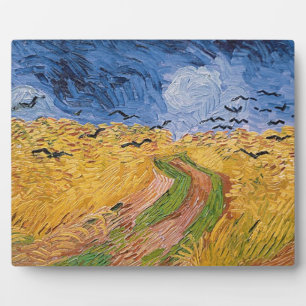 Plaque Photo Vincent van Gogh Wheatfield with Crows, 1890