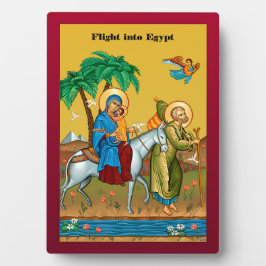 Plaque Photo Vol vers l'Égypte