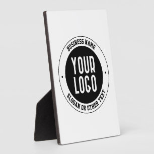 Plaque Photo Votre logo ou votre conception d'entreprise   Text