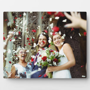 Plaque Photo Votre photo de mariage