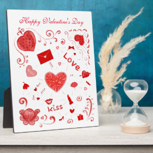 Plaque Photo Vous êtes AMOUREUX. Heureuse Sainte-Valentin pour 