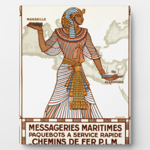 Plaque Photo Voyage en Égypte
