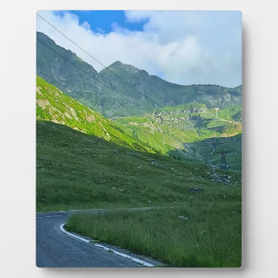 Plaque Photo Vue alpine de Transfagarasan – Art montagneux de R