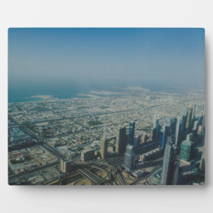 Plaque Photo Vue de Burj Khalifa, Dubaï