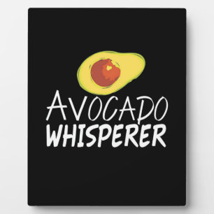Plaque Photo Whisperer Avocado
