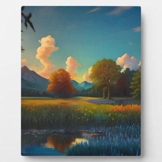 Plaque Photo Whispers of the Wild Meadow