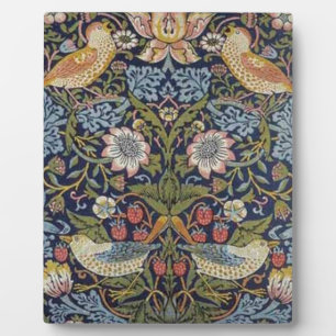 Plaque Photo William Morris Strawberry Thief Design 1883