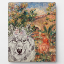 Plaque Photo Wolf et la ferme de Renoir