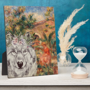 Plaque Photo Wolf et la ferme de Renoir