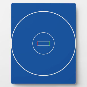 Plaque Photo Wrestling Mat