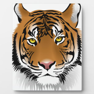 Plaque Photo Yeux de tigre