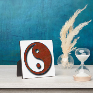 Plaque Photo Yin Yang par Shirley Taylor