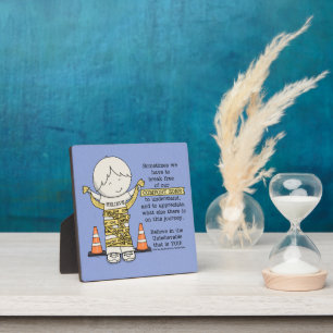 Plaque Photo Zone de confort