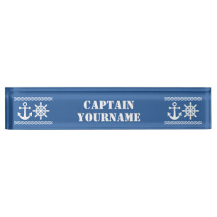 Plaque signalétique faite sur commande nautique