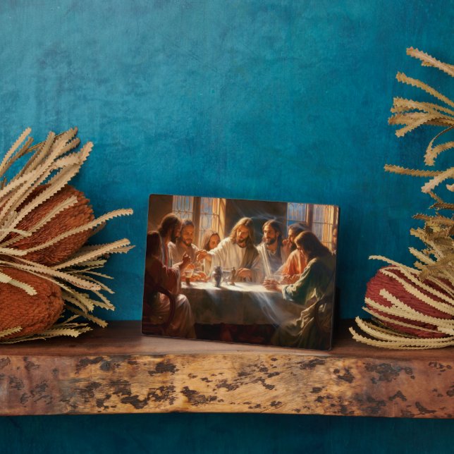 Plaque spirituelle Jésus (Côté)