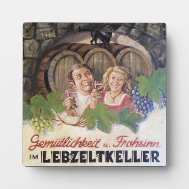 Plaque vintage Winery (Devant)