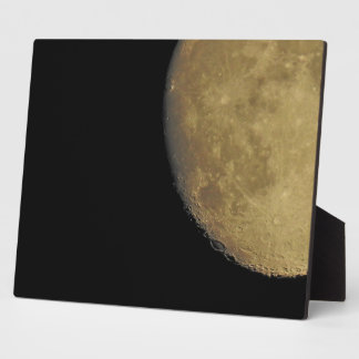 Plaque with Moon Fotoplatte