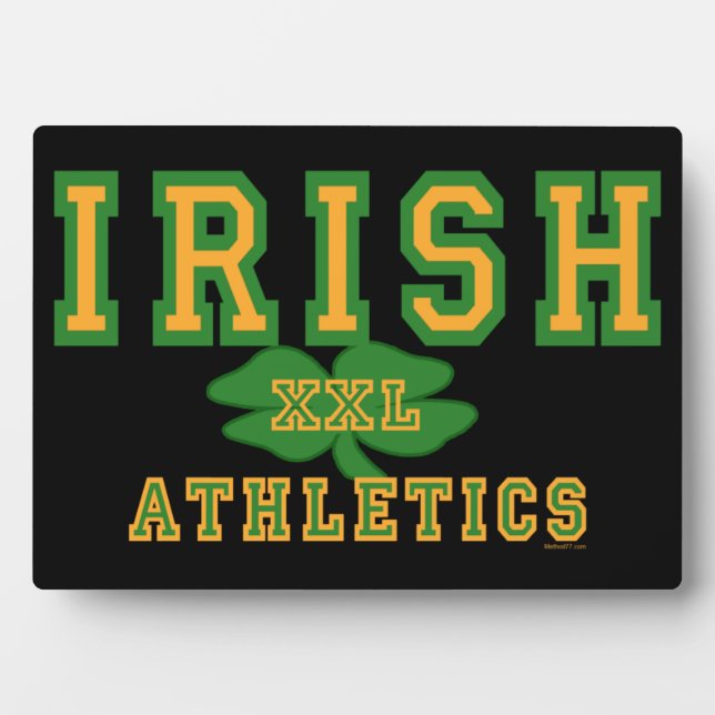 Plaques d'athlétisme irlandaise (Devant)
