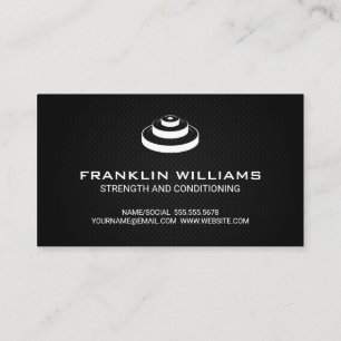 Plaques de poids   Carte de visite de formation pe