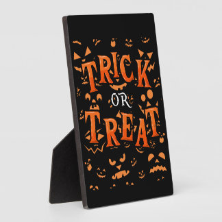 Plaques Halloween Trick or Treat