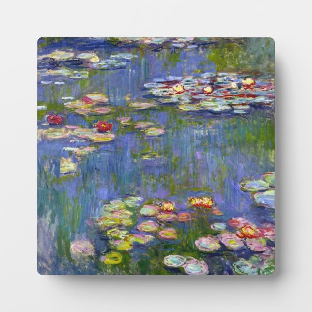 Plaques Monet Water 1916 Plaque (Devant)