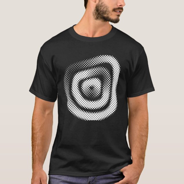 Plasmahalbtondesign T-Shirt (Vorderseite)