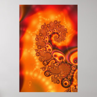 Plasmatische Ektolightarm Poster