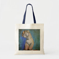 Plaster Statuette Female Torso von Vincent van Gog