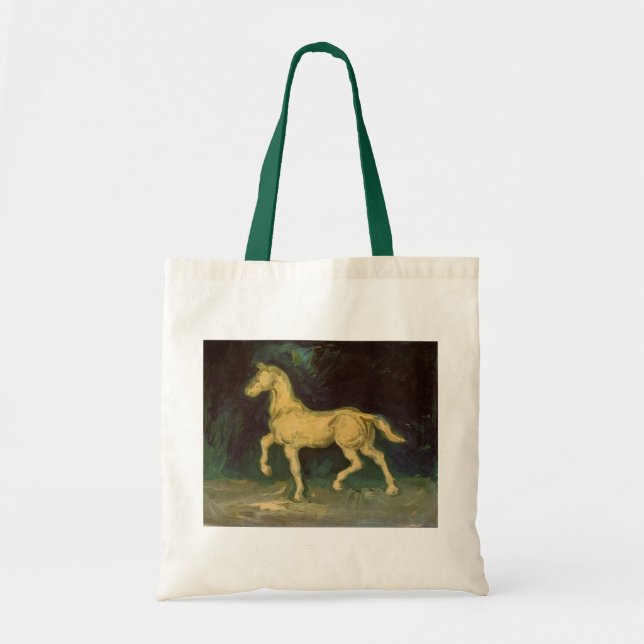 Plaster Statuette of a Horse von Vincent van Gogh Tragetasche (Vorne)