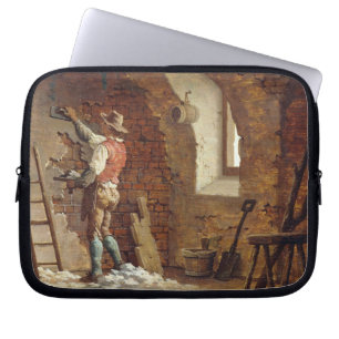 Plasterer, c.1807 (Öl auf Platte) Laptopschutzhülle