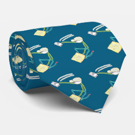 Plasterer Stickman Krawatte