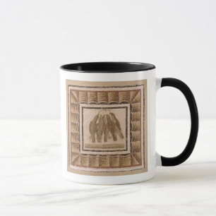 Plasterung, die fünf Drosseln, von EL-Jem Tasse