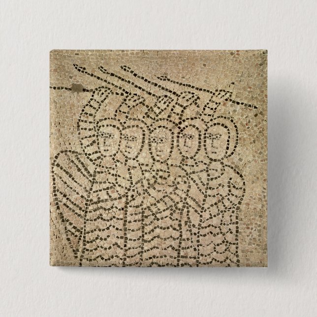 Plasterung von Johannes der Evangelist Button (Vorderseite)