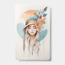 Plastic Badge - Vertical