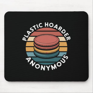 Plastic Hoarder Anonymous Disc Golf Designs für En Mousepad