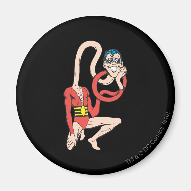 Plastic Man Rubberneck-Pose Magnet (Vorne)