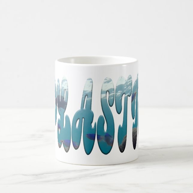 Plastic pollution kaffeetasse (Mittel)