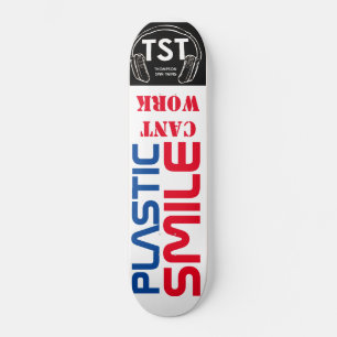 PLASTIC SMILE CANT WORKeboard Skateboard