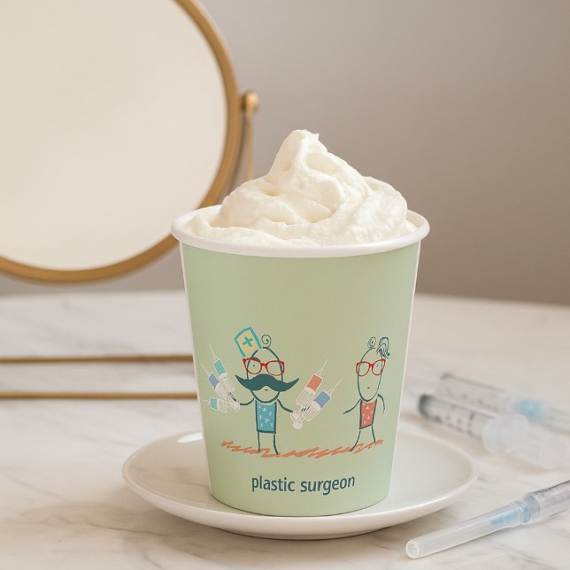 Plastic Surgeon Pappbecher (Von Creator hochgeladen)