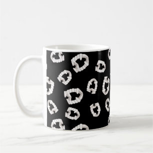 Plastic Vampire Teeth - Black Coffee Tasse