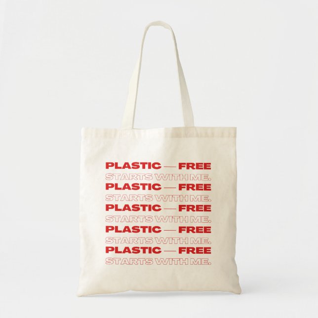 PLASTIK — KOSTENLOS TRAGETASCHE (Vorne)