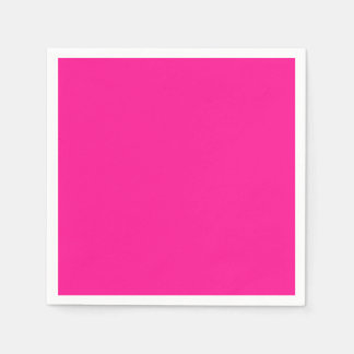 Plastik Pink Serviette