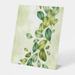 Plastikbodenzeichen 10"X12" Sockelschild