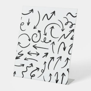 Plastikbodenzeichen 10"X12" Sockelschild